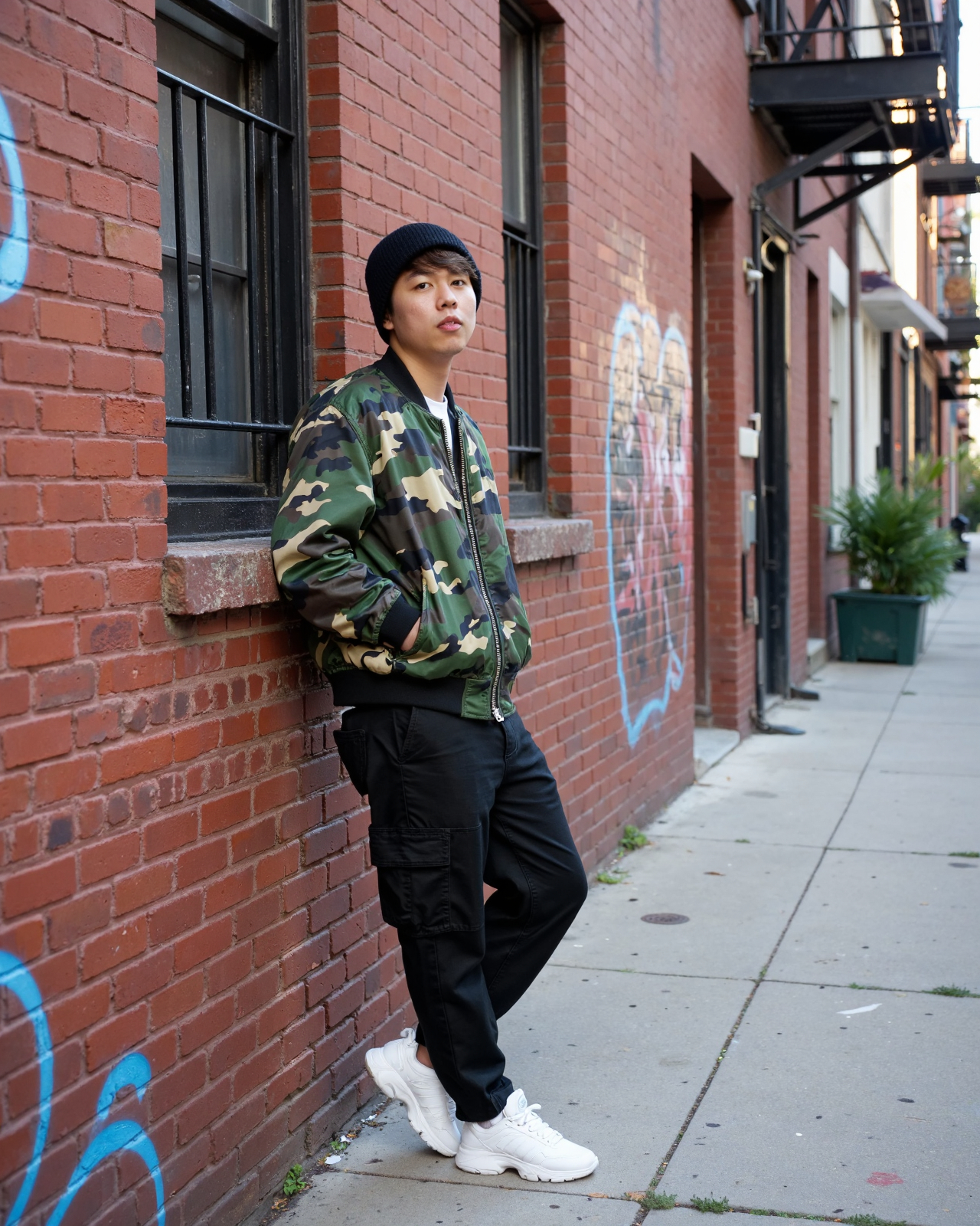 Template example Streetwear 2 (male)